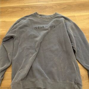 Blue Seaside Crewneck